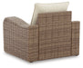 SANDY BLOOM Lounge Chair with Cushion - P507-820 - In Stock Furniture