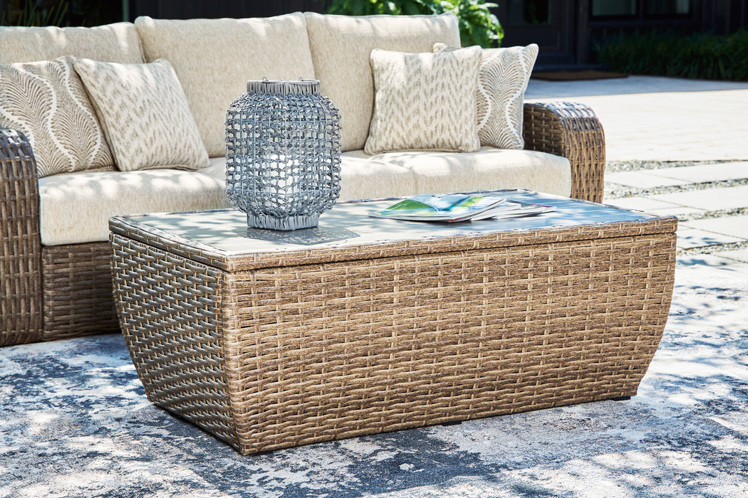 SANDY BLOOM Outdoor Coffee Table - P507-720 - In Stock Furniture