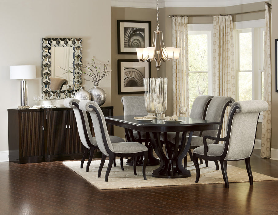Savion Espresso Formal Dining Set - Gate Furniture