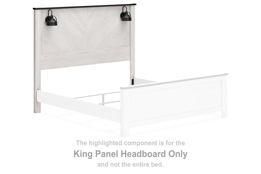 Schoenberg King Panel Headboard - B1446-158