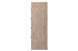 Senniberg Light Brown/White Chest of Drawers - B1191-44 - Gate Furniture