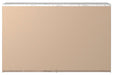 Senniberg Light Brown/White Dresser - B1191-31 - Gate Furniture
