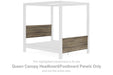 Shallifer Queen Canopy Headboard/Footboard Panels - EB1104-171 - In Stock Furniture