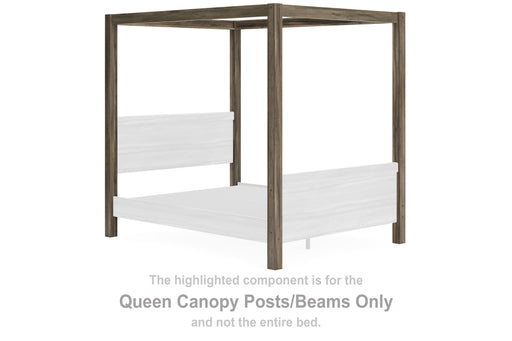 Shallifer Queen Canopy Posts/Beams - EB1104-161 - In Stock Furniture