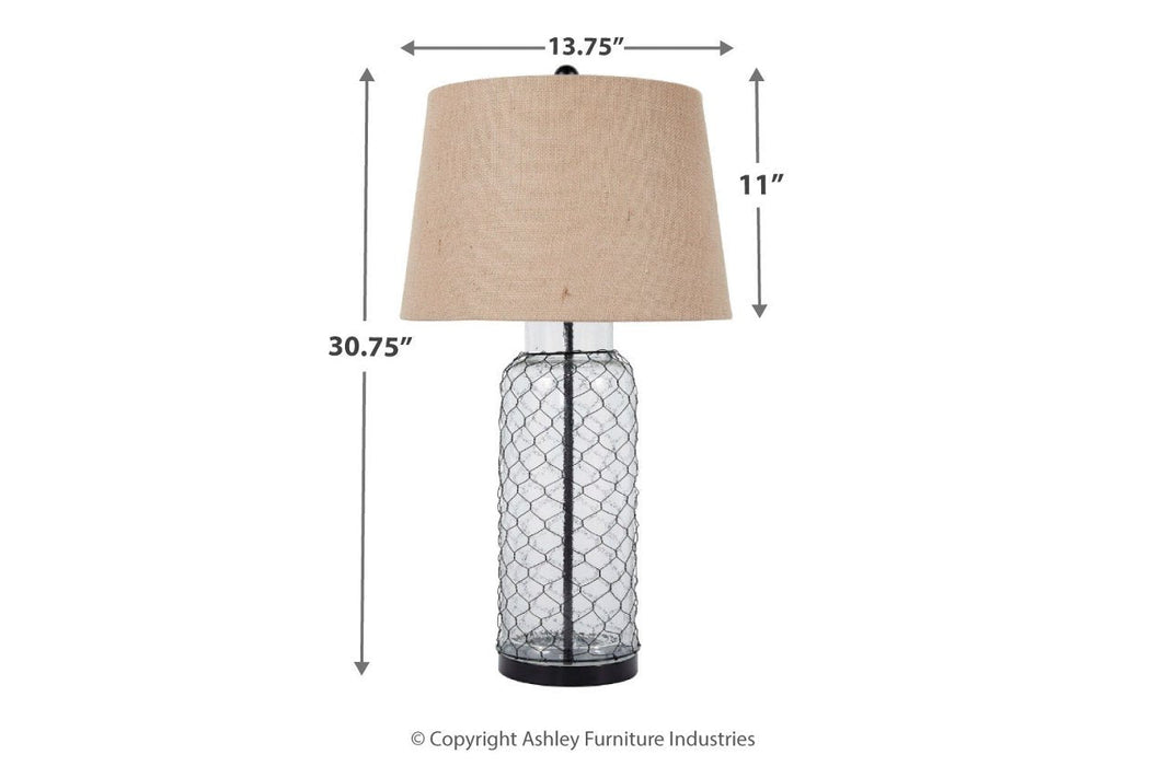 Sharmayne Transparent Table Lamp - L430114 - Gate Furniture