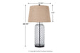 Sharmayne Transparent Table Lamp - L430114 - Gate Furniture