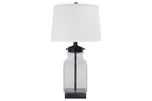 Sharolyn Transparent/Silver Finish Table Lamp - L430144 - Gate Furniture