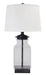 Sharolyn Transparent/Silver Finish Table Lamp - L430144 - Gate Furniture