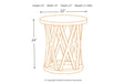 Sharzane Grayish Brown End Table - T711-6 - Gate Furniture