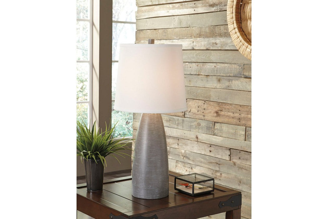 Shavontae Gray Table Lamp (Set of 2) - L243004 - Gate Furniture