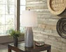 Shavontae Gray Table Lamp (Set of 2) - L243004 - Gate Furniture