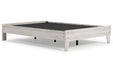 Shawburn Whitewash Full Platform Bed - EB4121-112 - Gate Furniture