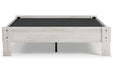 Shawburn Whitewash Full Platform Bed - EB4121-112 - Gate Furniture