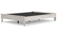Shawburn Whitewash Queen Platform Bed - EB4121-113 - Gate Furniture
