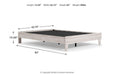 Shawburn Whitewash Queen Platform Bed - EB4121-113 - Gate Furniture