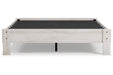 Shawburn Whitewash Queen Platform Bed - EB4121-113 - Gate Furniture