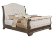 Sheffield Antique Gray Queen Sleigh Bed - Gate Furniture