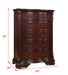 Sheffield Dark Cherry Chest - B1100-4 - Gate Furniture
