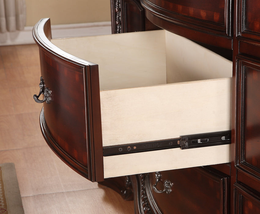 Sheffield Dark Cherry Chest - B1100-4 - Gate Furniture