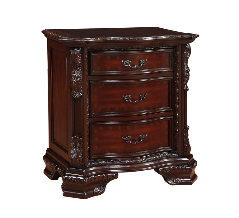 Sheffield Dark Cherry Nightstand - B1100-2 - Gate Furniture