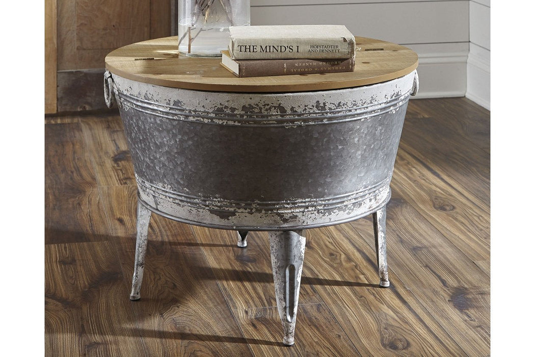 Shellmond Two-tone Coffee Table With Storage - A4000209 - Gate Furniture