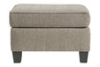 Shewsbury Pewter Ottoman - 4720214 - Gate Furniture