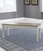 Skempton White/Light Brown Storage Bench - D394-00 - Gate Furniture