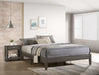 Skyler Gray Queen Platform Bed - 5109GY-Q - Gate Furniture