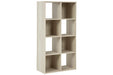 Socalle Natural Eight Cube Organizer - EA1864-4X2 - Gate Furniture
