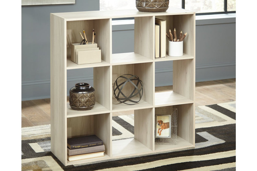 Socalle Natural Nine Cube Organizer - EA1864-3X3 - Gate Furniture
