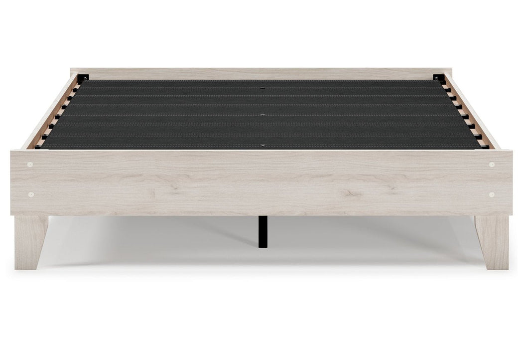 Socalle Natural Queen Platform Bed - EB1864-113 - Gate Furniture