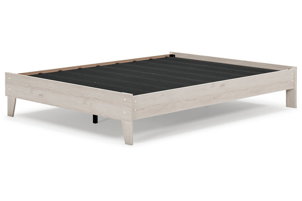 Socalle Natural Queen Platform Bed - EB1864-113 - Gate Furniture