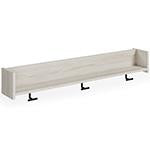 Socalle Natural Wall Mounted Coat Rack with Shelf - EA1864-151 - Gate Furniture