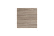 Soho Light Brown/Gunmetal Home Office Desk and Shelf - Z1411838 - Gate Furniture