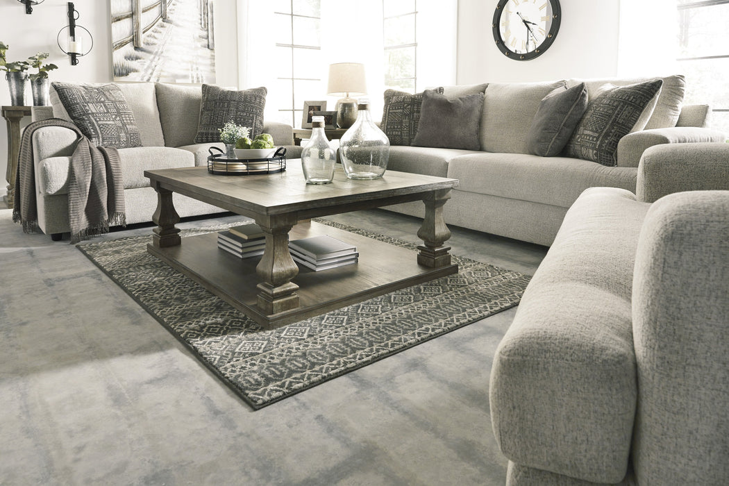 Soletren Stone Living Room Set - Gate Furniture