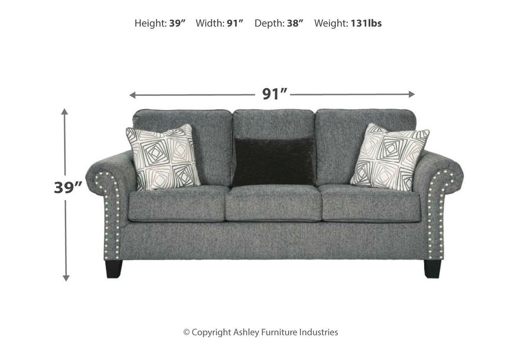 [SPECIAL] Agleno Charcoal Sofa - 7870138 - Gate Furniture