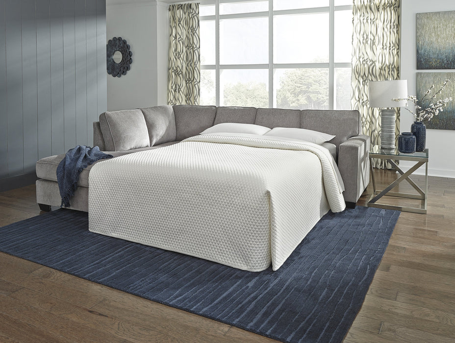 [SPECIAL] Altari Alloy LAF Full Sleeper Sectional - Gate Furniture