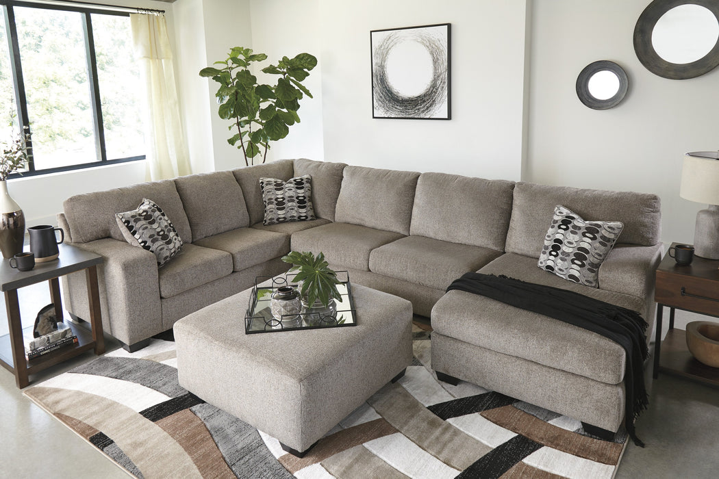 [SPECIAL] Ballinasloe Platinum RAF Sectional - Gate Furniture