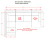 [SPECIAL] Ballinasloe Platinum RAF Sectional - Gate Furniture