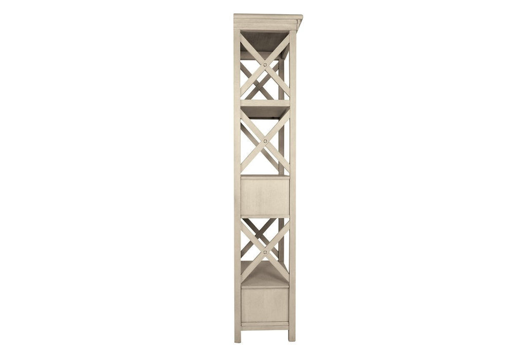 [SPECIAL] Bolanburg Antique White Display Cabinet - D647-76 - Gate Furniture