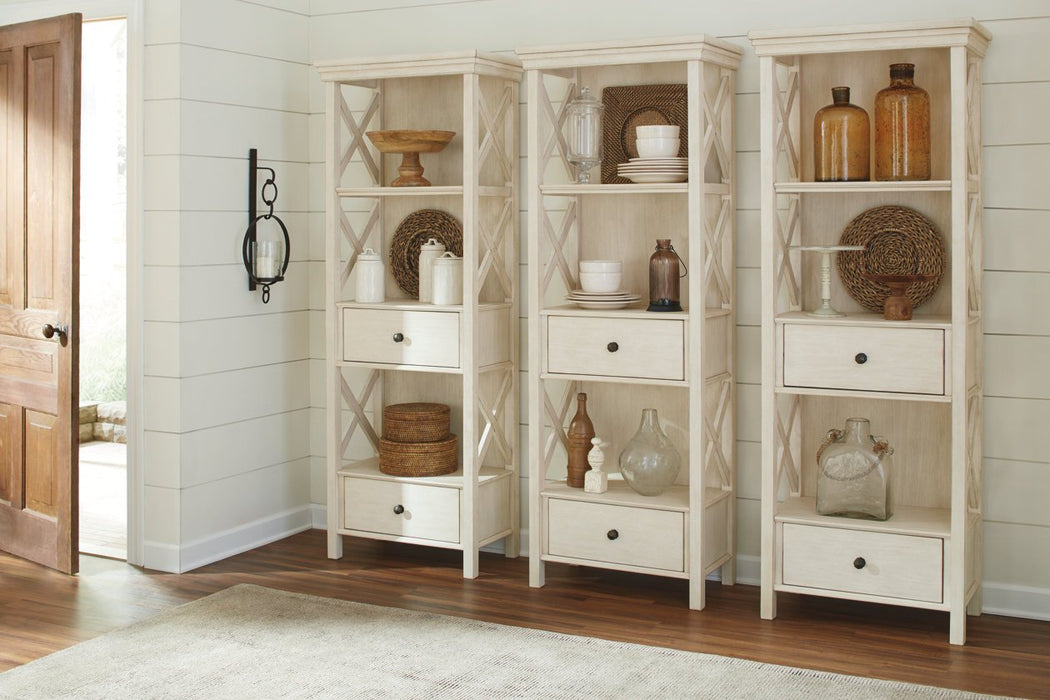 [SPECIAL] Bolanburg Antique White Display Cabinet - D647-76 - Gate Furniture
