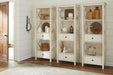 [SPECIAL] Bolanburg Antique White Display Cabinet - D647-76 - Gate Furniture
