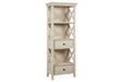 [SPECIAL] Bolanburg Antique White Display Cabinet - D647-76 - Gate Furniture