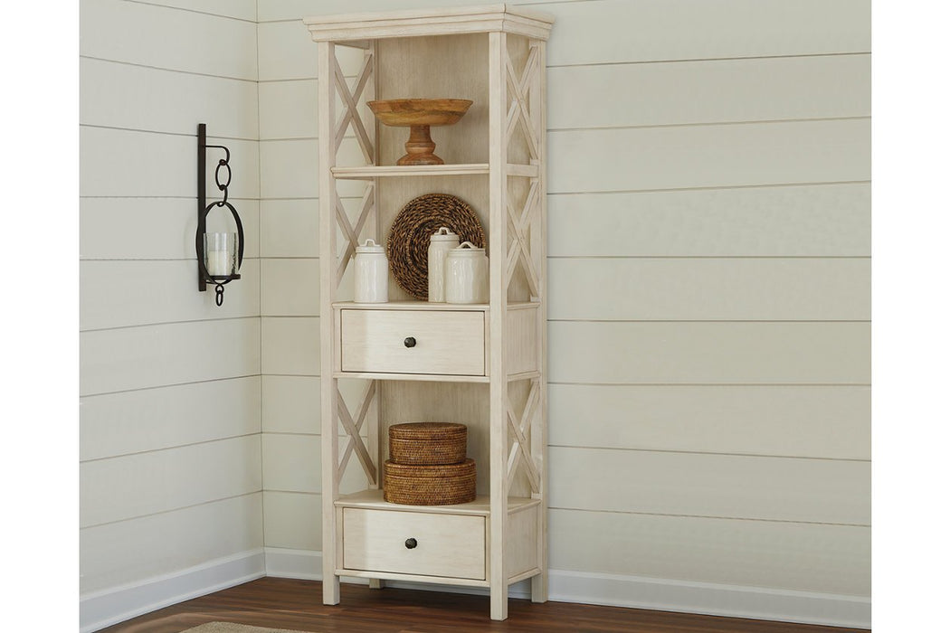 [SPECIAL] Bolanburg Antique White Display Cabinet - D647-76 - Gate Furniture