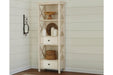 [SPECIAL] Bolanburg Antique White Display Cabinet - D647-76 - Gate Furniture