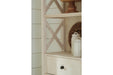 [SPECIAL] Bolanburg Antique White Display Cabinet - D647-76 - Gate Furniture