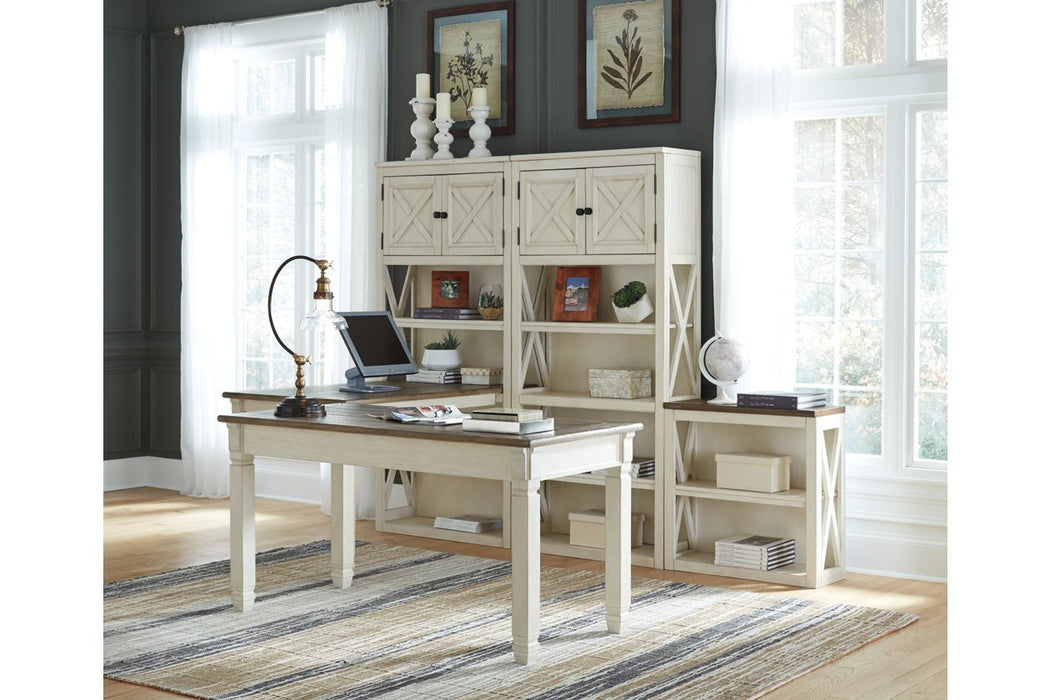 [SPECIAL] Bolanburg Two-tone 60" Home Office Desk - H647-44 - Gate Furniture