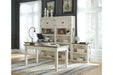 [SPECIAL] Bolanburg Two-tone 60" Home Office Desk - H647-44 - Gate Furniture
