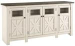 [SPECIAL] Bolanburg Two-tone 74" TV Stand - W647-60 - Gate Furniture