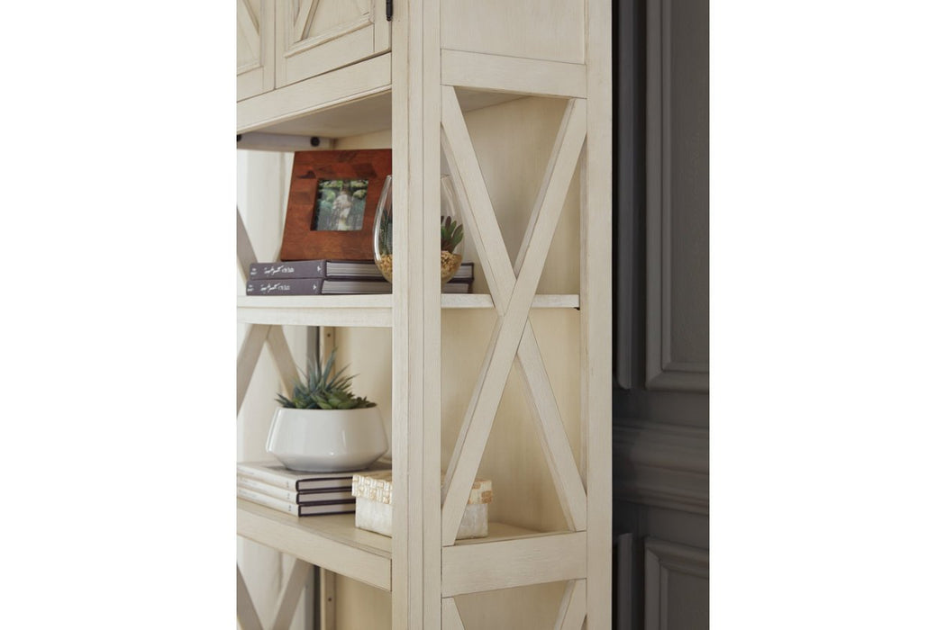 [SPECIAL] Bolanburg Two-tone 75" Bookcase - H647-17 - Gate Furniture